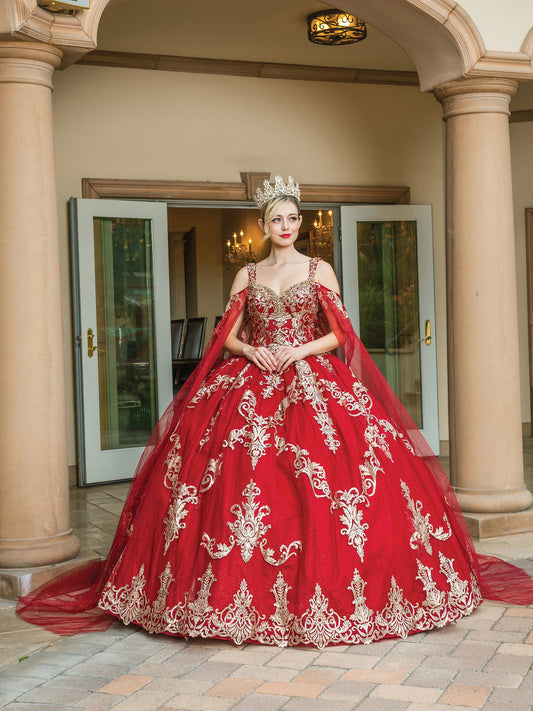 DQ25-1651 EMBROIDERED BODICE WITH CRYSTAL ACCENTS