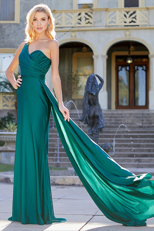 ADORA-3020 ONE SHOULDER SIDE SASH
